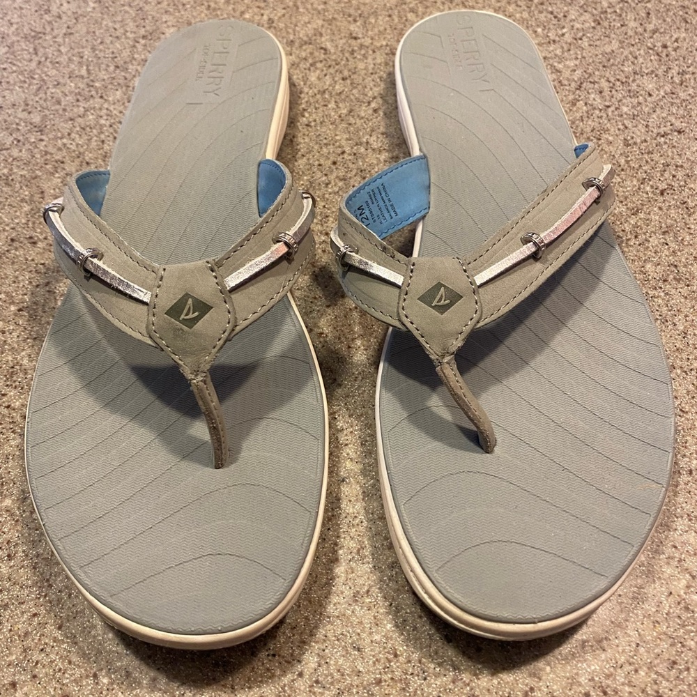 Sperry Flip Flops womens 12 EUC
